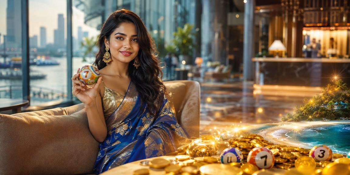 নরায়াঙ্গঞ্জে লটারি খেলা একটি দৃশ্য